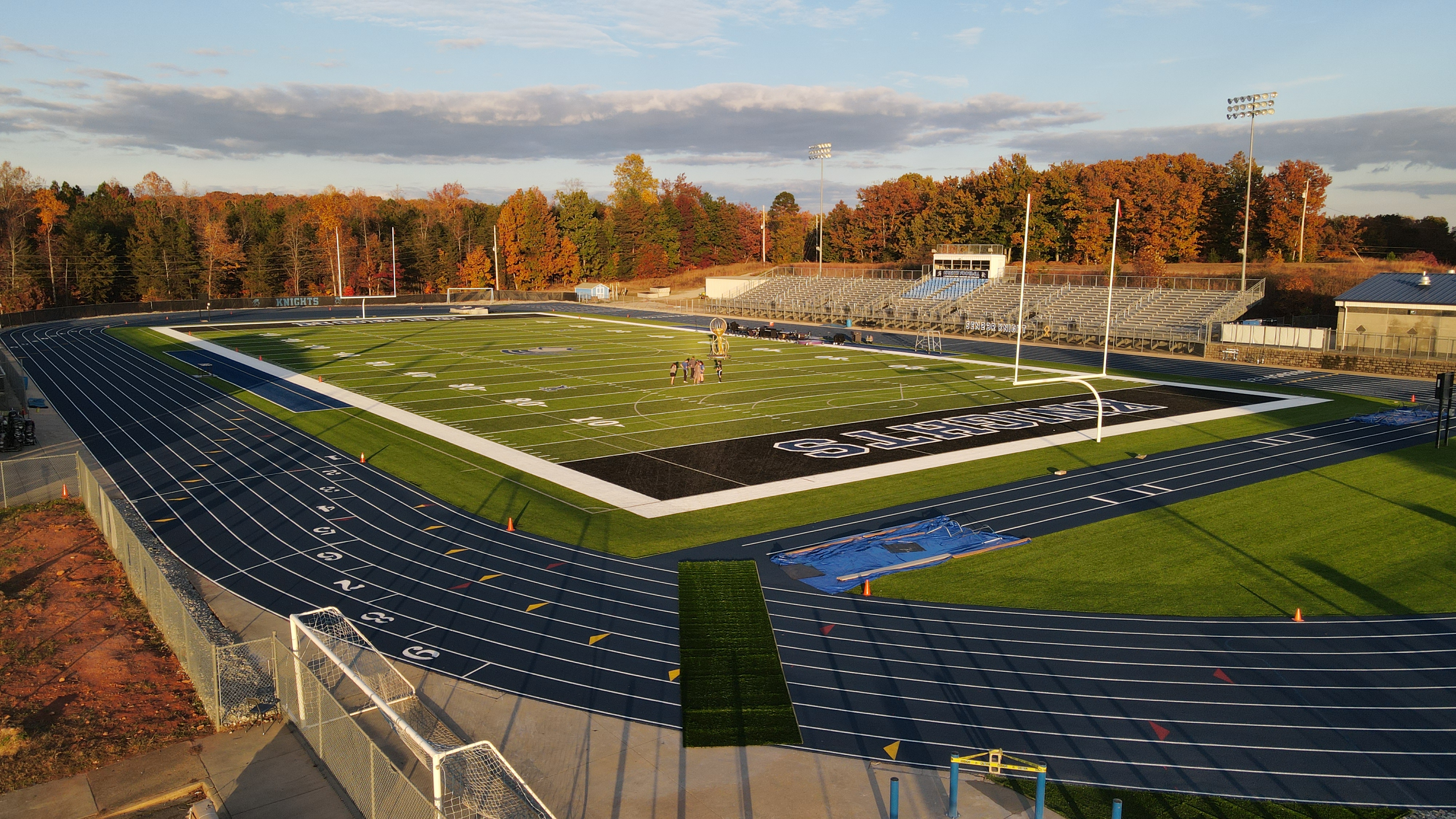 The Renovated Football Field
